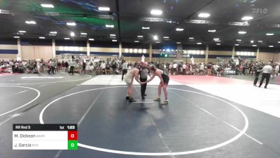 172 lbs Rr Rnd 5 - Max Dickson, Warriors Of Christ vs Jonsea Garcia, Riverside Scramblers