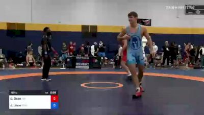 86 kg Round Of 16 - Gabe Dean, Titan Mercury Wrestling Club (TMWC) vs Jonathan Loew, Spartan Combat RTC