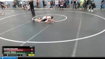 92 lbs Rr1 - Oliver Dolchok, AVALANCHE WRESTLING ASSOCIATION vs August Reigh, Dillingham Wolverine Wrestling Club