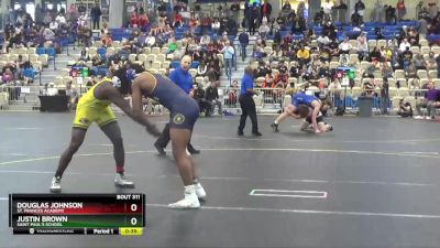 190 lbs Cons. Round 4 - Justin Brown, Saint Paul`s School vs Douglas Johnson, St. Frances Academy