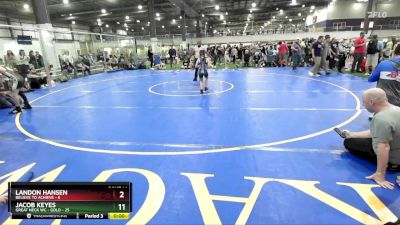 80 lbs Round 5 (6 Team) - Aubrey Ishuin, BELIEVE TO ACHIEVE vs Cole Littman, GREAT NECK WC - GOLD