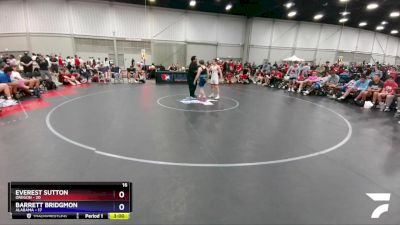 113 lbs Placement Matches (8 Team) - Everest Sutton, Oregon vs Barrett Bridgmon, Alabama