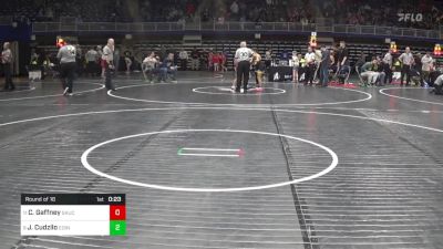 110 lbs Round Of 16 - Caden Gaffney, Saucon Valley vs Jack Cudzilo, Edinboro