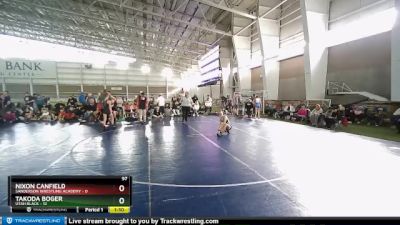 97 lbs Semis & Wb (16 Team) - Nixon Canfield, Sanderson Wrestling Academy vs Takoda Boger, Utah Black