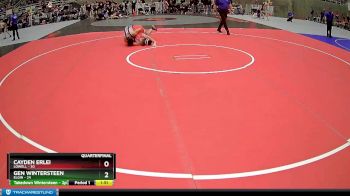 172 lbs Quarterfinals (8 Team) - Gen Wintersteen, Elgin vs Cayden Erlei, Lowell