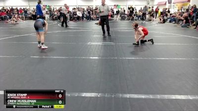 72 lbs Round 1 (8 Team) - Crew Mussleman, Dynasty Ruthless/U2 vs Knox Stamp, NC National Team