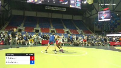 126 lbs Cons 8 #2 - Theorius Robison, Colorado vs Reese Durlacher, Illinois