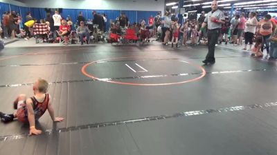 40 lbs Rr Rnd 4 - Tucker Fry, Chapmanville vs Lukas Gregula, Mt Lebanon