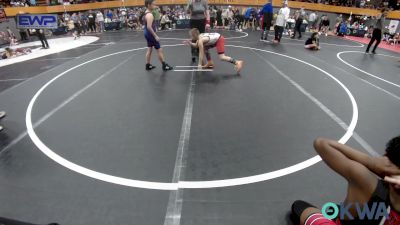 90 lbs Quarterfinal - Ayden Rodgers, Mustang Bronco Wrestling Club vs Joshua Jerez Gamas, Standfast