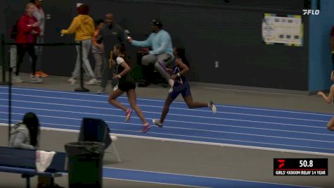 Youth Girls' 4x800m Relay, Finals 1 - Age 14