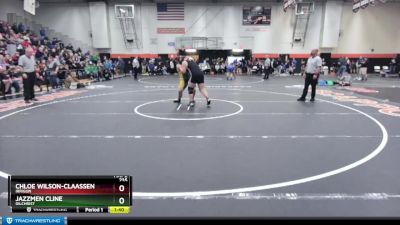 235 lbs Semifinal - Chloe Wilson-Claassen, Irrigon vs Jazzmen Cline, Gilchrist