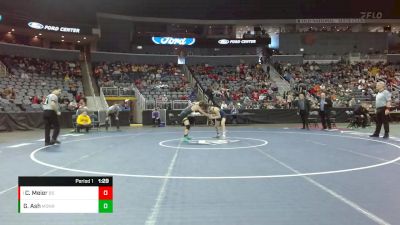 106 lbs Quarterfinal - Cameron Meier, Bloomington South vs Gavin Ash, Monrovia