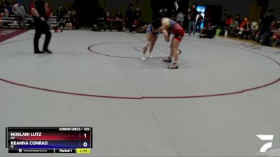 125 lbs Semifinal - Noelani Lutz, NV vs Keanna Conrad, ID