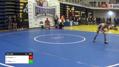 108 lbs Round Of 32 - Bo Foust, Benton vs Dominic Way, Parkersburg