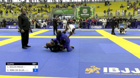 LEONARDO SOUZA MELO vs EDEVAIR RONI DA SILVA 2024 Brasileiro Jiu-Jitsu IBJJF