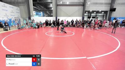 32 kg Quarterfinal - Piper Fry, Michigan Blue vs London Powell, Misfits Girls Onyx