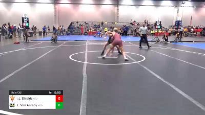 165 lbs Prelims - Joshua Shields, Arizona State vs Layne Van Anrooy, Michigan