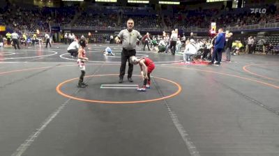 45 lbs Consi Of 16 #2 - Benjamin Maselli, Cumberland Valley vs Kaden Slebodnik, Belle Vernon