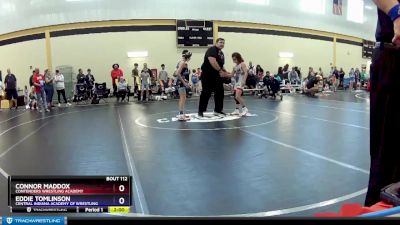 77 lbs Semifinal - Connor Maddox, Contenders Wrestling Academy vs Eddie Tomlinson, Central Indiana Academy Of Wrestling