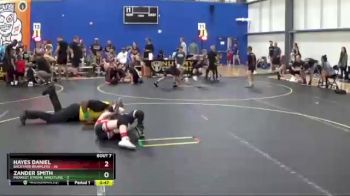 60 lbs Round 3 (6 Team) - Hayes Daniel, Backyard Brawlers vs Zander Smith, Midwest Xtreme Wrestling