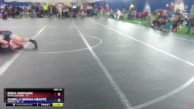 120 lbs Round 1 - Isabella Ndinga Mbappé, Arsenal WC vs Emma Shephard, Massillon Perry