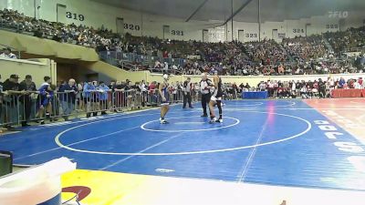 128 lbs Round Of 64 - Marvion Herron, Roosevelt Titans vs Tristan Baumflek, Enid Junior High