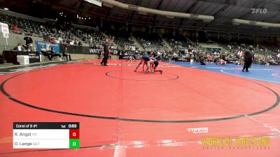 95 lbs Consi Of 8 #1 - Rowdy Angst, Victory vs Oliver Lange, Sebolt Wrestling Academy