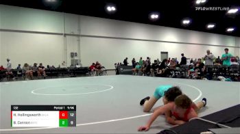 132 lbs Finals (2 Team) - Hunter Hollingsworth, Team Oklahoma vs Brandon Cannon, Beast Coast