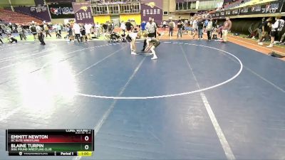 132 lbs Cons. Round 1 - Blaine Turpin, Dog Pound Wrestling Club vs Emmitt Newton, DC Elite Wrestling