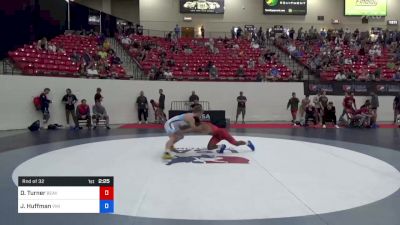 61 kg Rnd Of 32 - Devan Turner, Beaver Dam Wrestling Regional Training Center vs Jack Huffman, Viking RTC