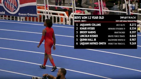 Youth Boys' 60m, Prelims 4 - Age 12