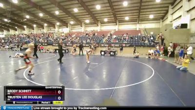 110 lbs Quarterfinal - Brody Schmitt, NE vs Trusten Lee Douglas, OK