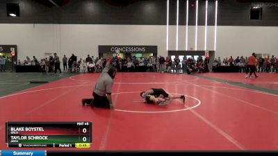 60 lbs Cons. Round 1 - Blake Boystel, GRLO vs Taylor Schrock, ARCH