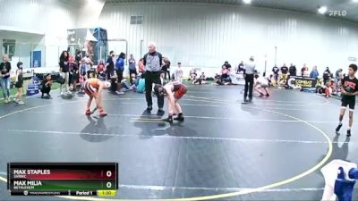 76 lbs Cons. Semi - Max Staples, SVRWC vs Max Milia, Bethlehem