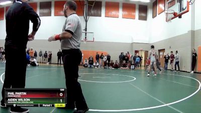 138 lbs Cons. Round 4 - Phil Partin, Manchester vs Aiden Wilson, Washington (Massillon)