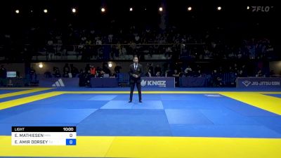 ESPEN MATHIESEN vs ELIJAH AMIR DORSEY 2024 European Jiu-Jitsu IBJJF Championship