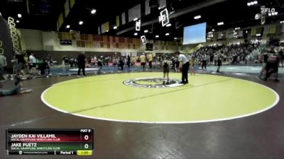 63 lbs Semifinal - Jake Puetz, Socal Grappling Wrestling Club vs Jayden Kai Villamil, Socal Grappling Wrestling Club