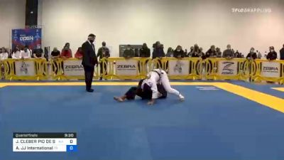 JUAN CLEBER PIO DE SOUZA vs Emilio Alejandro Hernandez Rodriguez JJ International 2020 Atlanta International Open IBJJF Jiu-Jitsu Championship