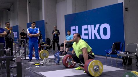 Behdad Salimi C&Js 245kg In The Training Hall