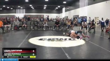 105 lbs Round 3 (8 Team) - Kayden McDonald, West Virginia vs Logan Christopher, Olympia (NY)
