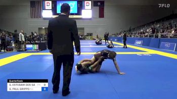 GUSTAVO ESTEBAM DOS SANTOS vs GIANNI PAUL GRIPPO 2022 Pan IBJJF Jiu-Jitsu No-Gi Championship