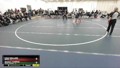 170 lbs Round 1 (6 Team) - Bianca Campos, Joliet Central vs Leah Willard, Bemidji