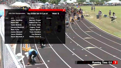 Youth Boys' 200m, Semi-Finals 6 - Age 15-16