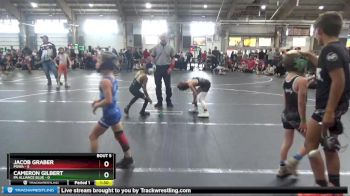 52 lbs Round 3 - Jacob Graber, POWA vs Cameron Gilbert, PA Alliance Blue