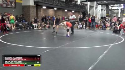 136 lbs Round 1 (16 Team) - Dakota Hastings, Grand View Wrestling Club vs Braylen Fielder, Hastings Wrestling Academy