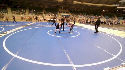 100 lbs Round Of 16 - Christian Garcia, Checotah Matcats vs Hunter Robinson, Collinsville Cardinal Youth Wrestling