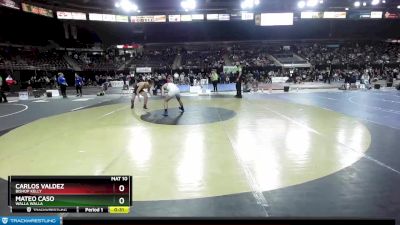 145 lbs Cons. Round 7 - Carlos Valdez, Bishop Kelly vs Mateo Caso, Walla Walla