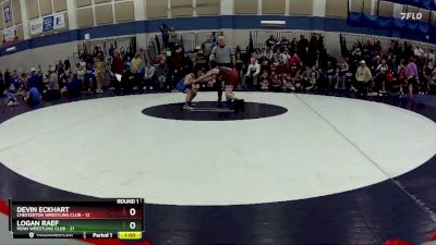 78 lbs Round 1 (4 Team) - Devin Eckhart, Chesterton Wrestling Club vs Logan Raef, Penn Wrestling Club