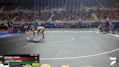 D3-106 lbs Quarterfinal - Chrystian Owens, Mohave vs Richard Tanori, Sahuarita Hs