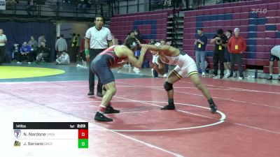 141 lbs Round Of 16 - Nico Nardone, Univ Of Pennsylvania vs Jordan Soriano, Drexel